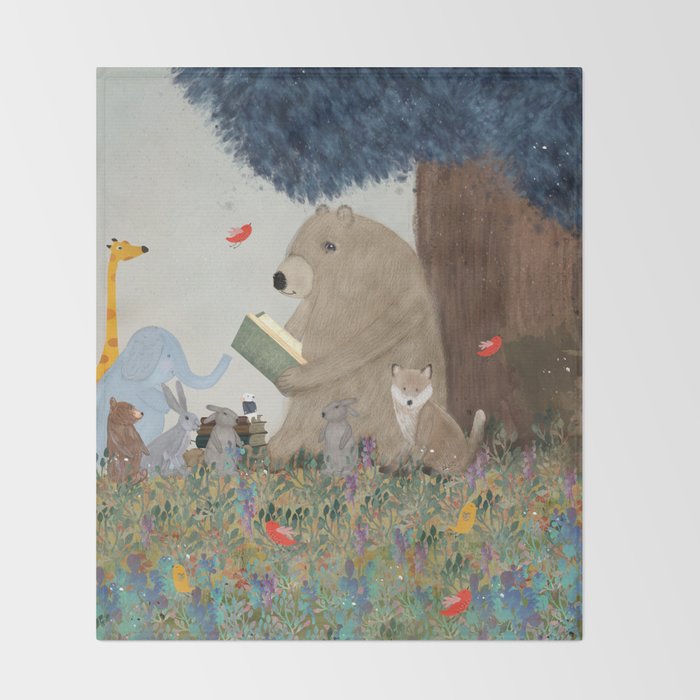 once upon a time Throw Blanket Gallery Image 2