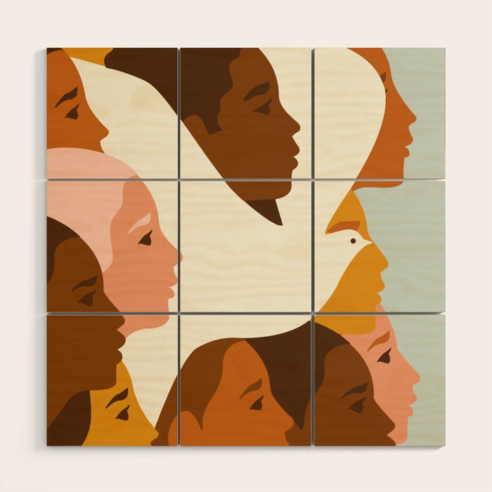 Peace Wood Wall Art Gallery Image 1