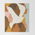 Peace Throw Blanket Gallery Image 2