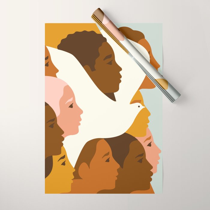 Peace Wrapping Paper Gallery Image 1