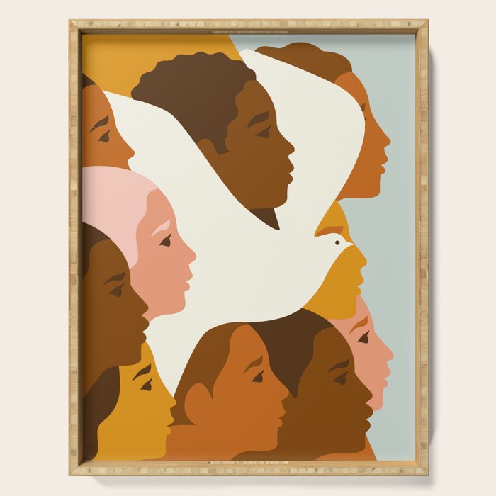 Peace Serving Tray Gallery Image 1