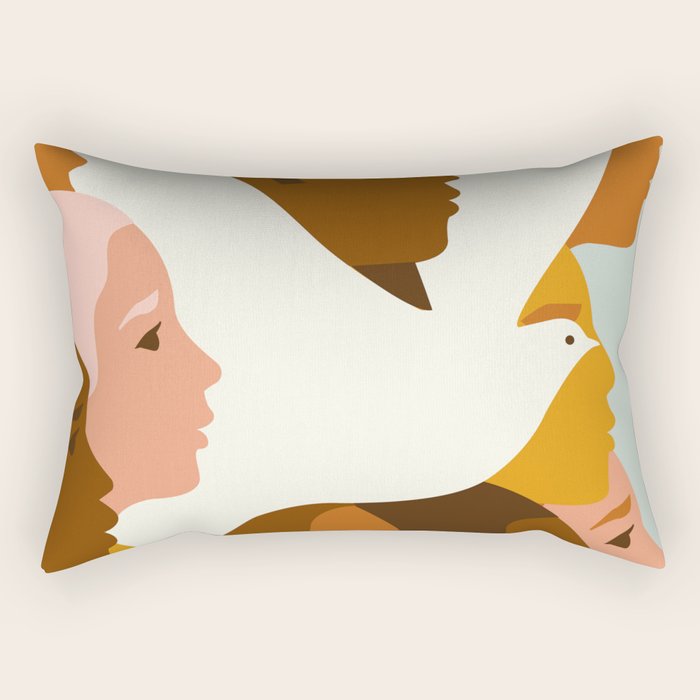 Peace Rectangular Pillow Gallery Image 1