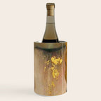 Golden Tears (Freya's Heartache) portrait painting by Gustav Klimt Wine Chiller Gallery Image 1