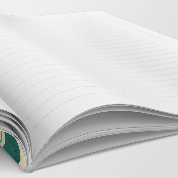 Chasing wave under the red moon Notebook Gallery Image 2