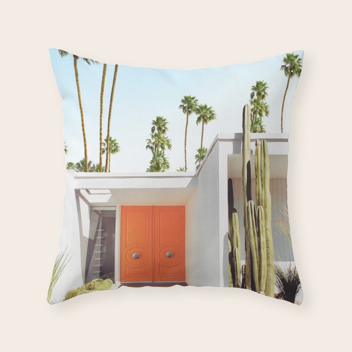 Palm Springs California Throw Pillow Gallery Image 6