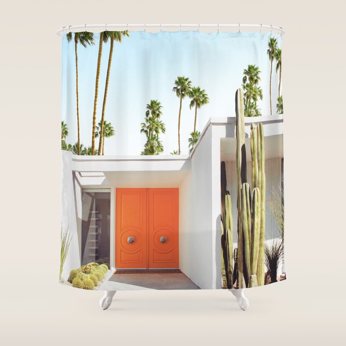 Palm Springs California Shower Curtain Gallery Image 1