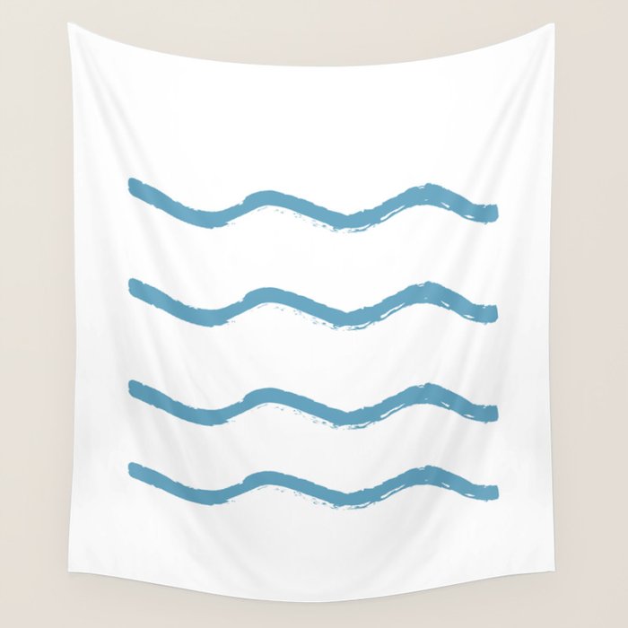 Summer Waves Wall Tapestry Gallery Image 1