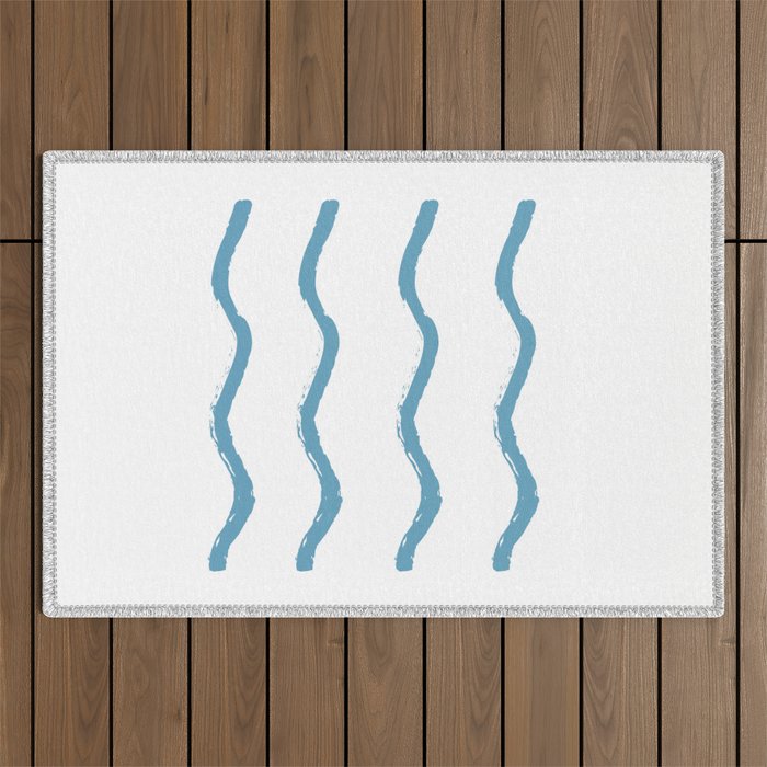 Summer Waves Outdoor Rug Gallery Image 1