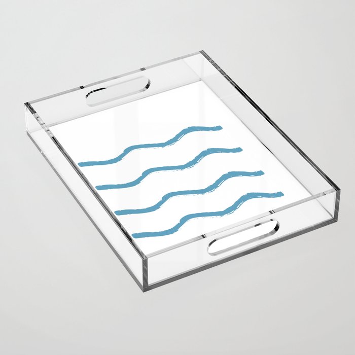 Summer Waves Acrylic Tray Gallery Image 1