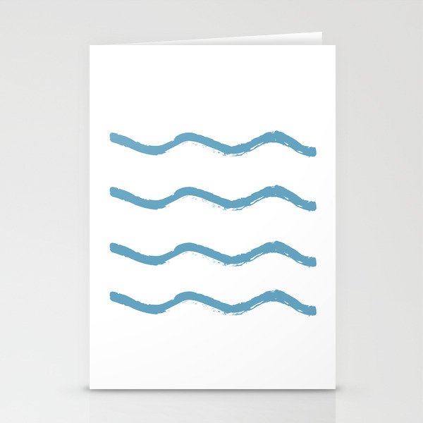 Summer Waves Stationery Card Gallery Image 1