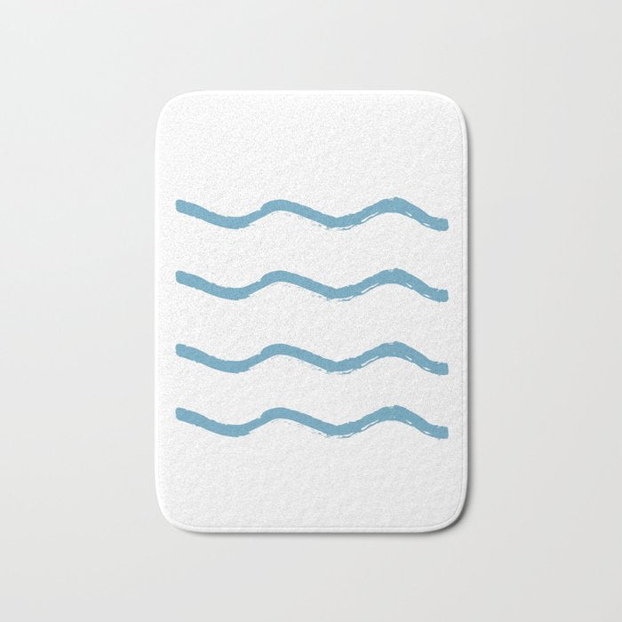 Summer Waves Bath Mat Gallery Image 1