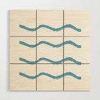 Summer Waves Wood Wall Art Gallery Image 1