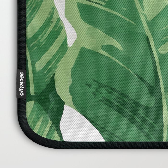 Tropical banana leaves IV Laptop Sleeve Gallery Image 3