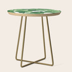 Tropical banana leaves IV Side Table Gallery Image 1