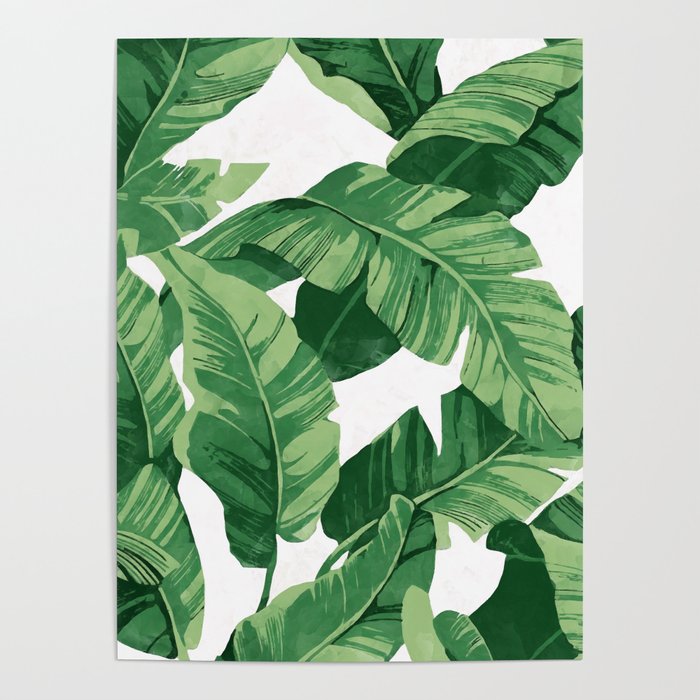 Tropical banana leaves IV Poster Gallery Image 4
