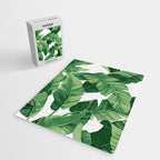 Tropical banana leaves IV Jigsaw Puzzle Gallery Image 2