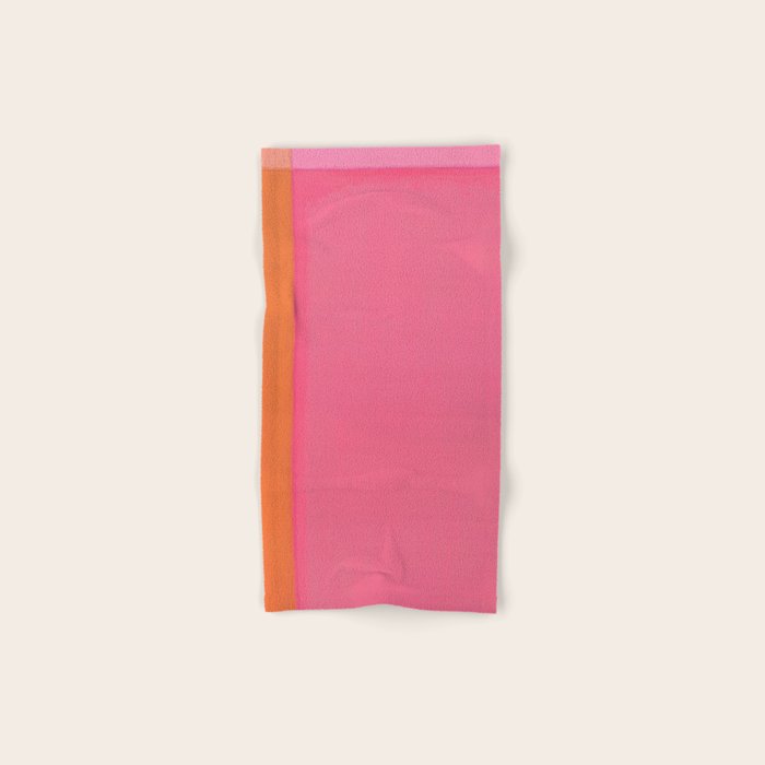 Walking to Work Abstract Painting Bath Towel Gallery Image 1