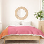 Walking to Work Abstract Painting Duvet Cover Gallery Image 3