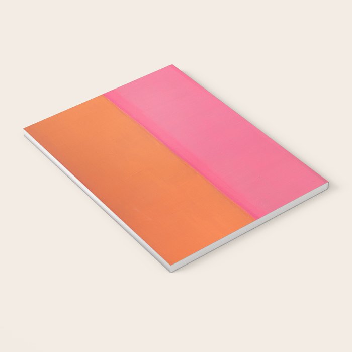 Walking to Work Abstract Painting Notebook Gallery Image 3