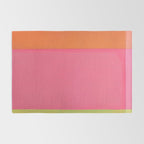 Walking to Work Abstract Painting Rug Gallery Image 2