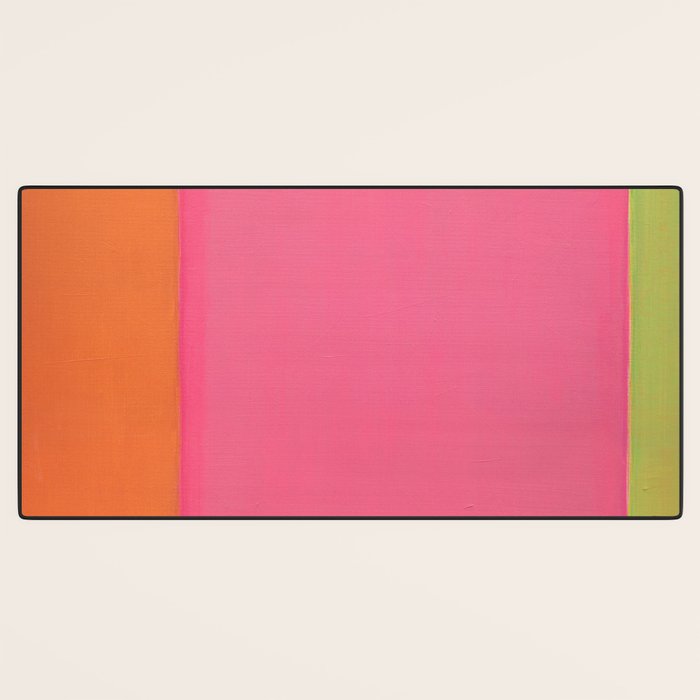 Walking to Work Abstract Painting Desk Mat Gallery Image 3