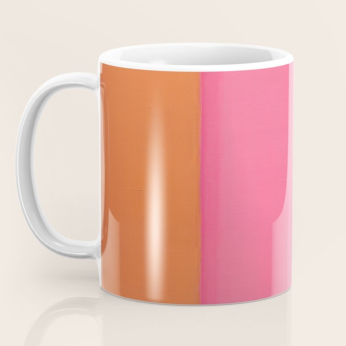 Walking to Work Abstract Painting Coffee Mug Gallery Image 3