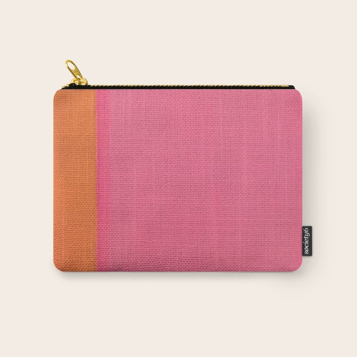 Walking to Work Abstract Painting Carry All Pouch Gallery Image 1