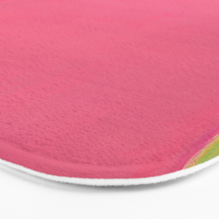 Walking to Work Abstract Painting Bath Mat Gallery Image 3