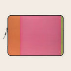 Walking to Work Abstract Painting Laptop Sleeve Gallery Image 1