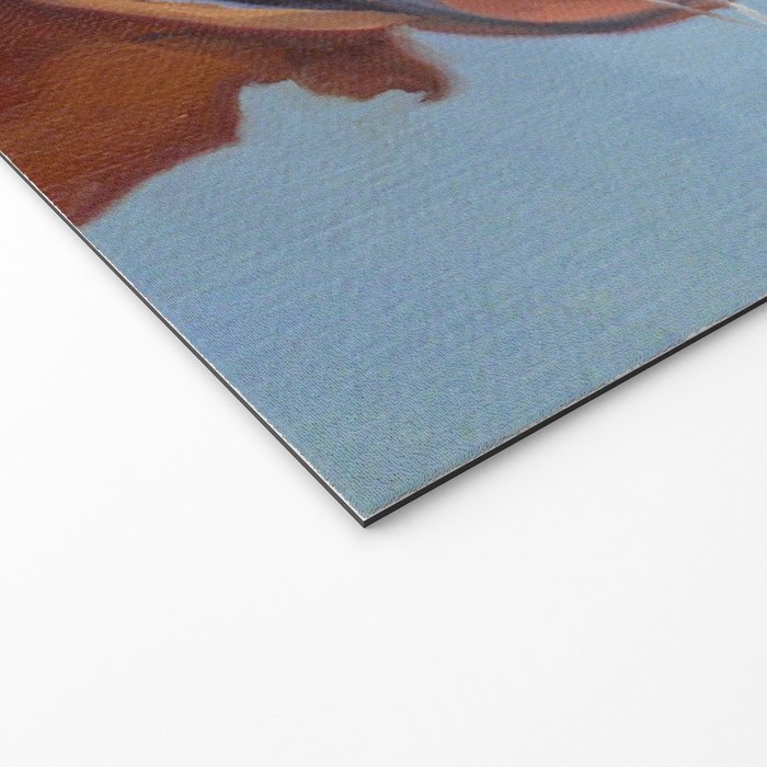 Golden Retriever Puppy Original Oil Painting Welcome Mat Gallery Image 2