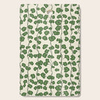 Trailing Vines Botanical Pattern Cutting Board Gallery Image 1