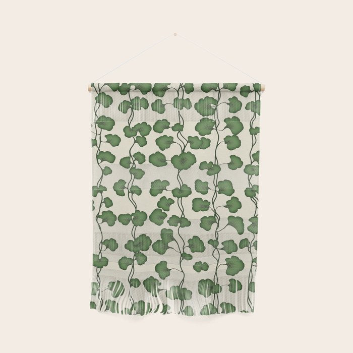 Trailing Vines Botanical Pattern Wall Hanging Gallery Image 1