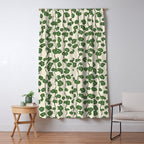 Trailing Vines Botanical Pattern Window Curtain Gallery Image 5