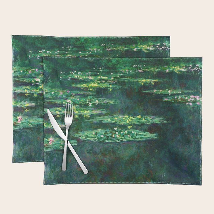 Claude Monet "Water Lilies" (14) Placemat Gallery Image 1