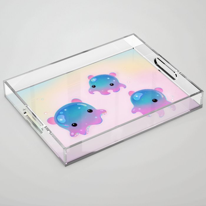 Grimpoteuthis (Dumbo Octopus) Acrylic Tray Gallery Image 1