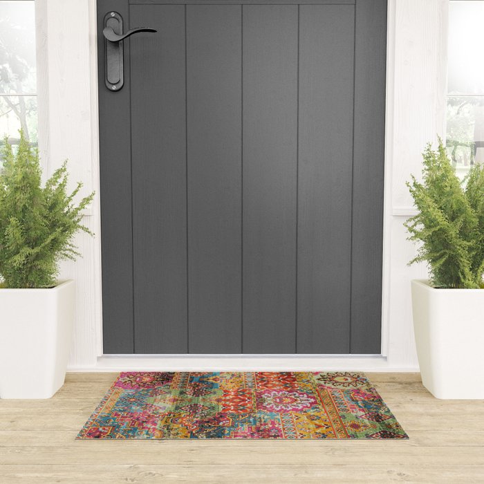 Abstract Design Welcome Mat Gallery Image 3
