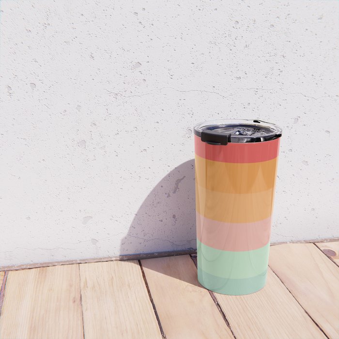 Vintage Rainbow Travel Mug Gallery Image 4