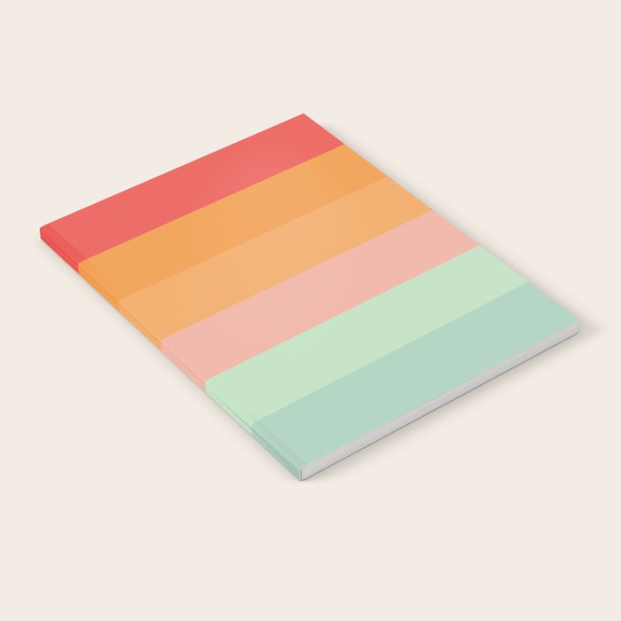 Vintage Rainbow Notebook Gallery Image 2