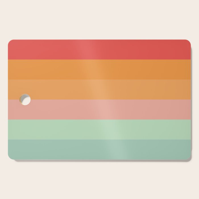 Vintage Rainbow Cutting Board Gallery Image 1