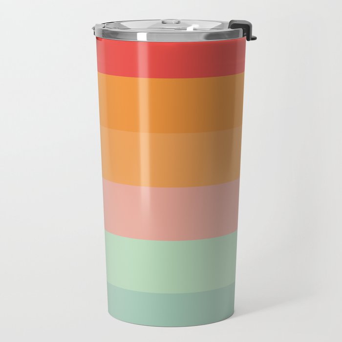 Vintage Rainbow Travel Mug Gallery Image 2