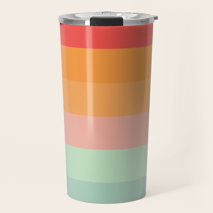 Vintage Rainbow Travel Mug Gallery Image 1