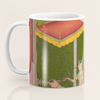 Dhanasri Ragini Antique Indian Painted Illustration Princess Pavilion Coffee Mug Gallery Image 3