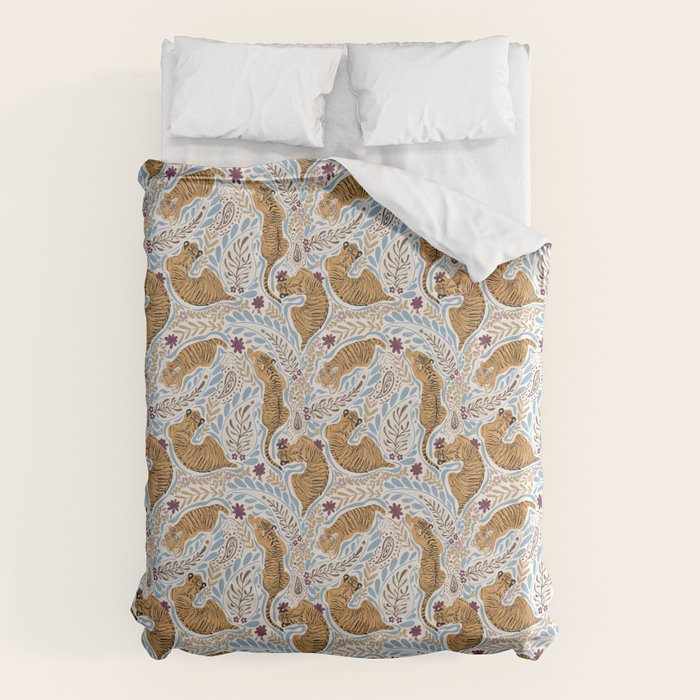 Roaring Floral Retreat Duvet Cover Gallery Image 6