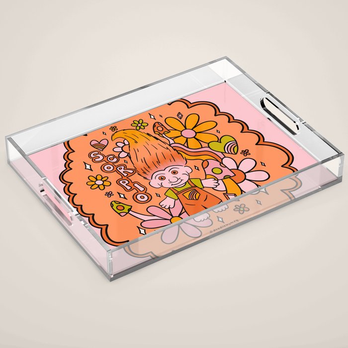 Scorpio Troll Acrylic Tray Gallery Image 1