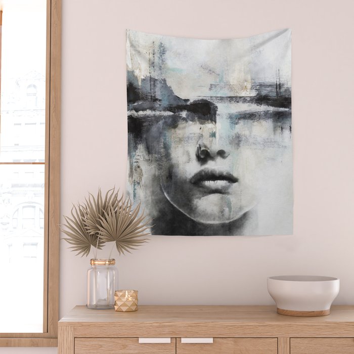 Abstract harmony ... Wall Tapestry Gallery Image 2