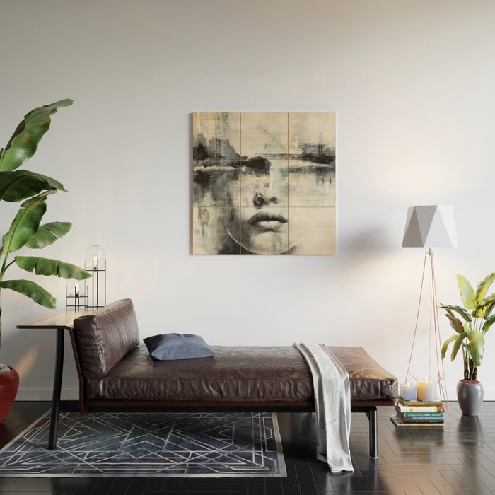 Abstract harmony ... Wood Wall Art Gallery Image 2