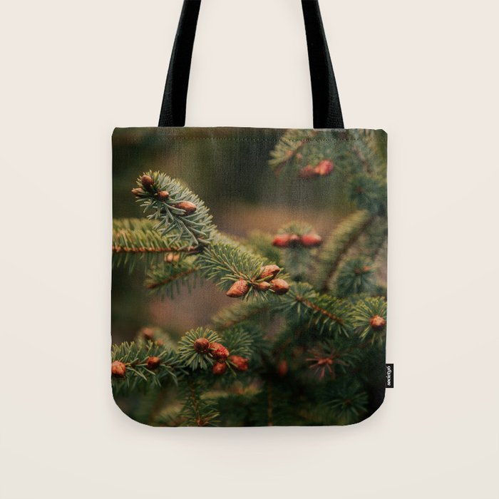 Spruce Tips Tote Bag Gallery Image 1