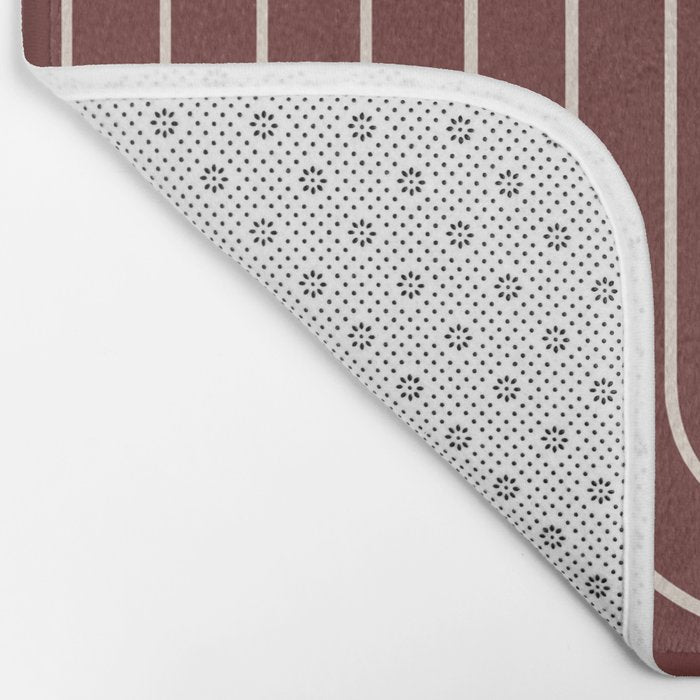 Oval Lines Abstract X Bath Mat Gallery Image 2