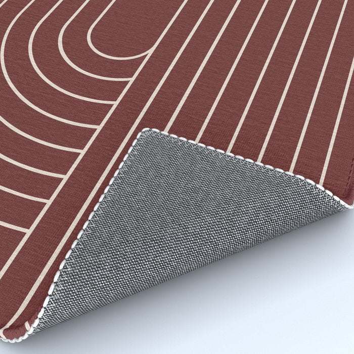 Oval Lines Abstract X Rug Gallery Image 4