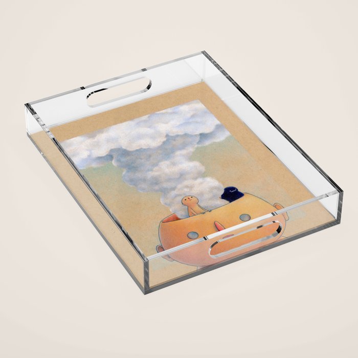 Cloud Head Acrylic Tray Gallery Image 1